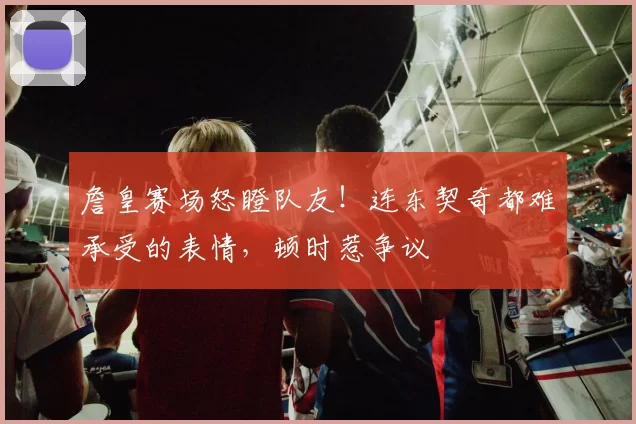 詹皇赛场怒瞪队友！连东契奇都难承受的表情，顿时惹争议